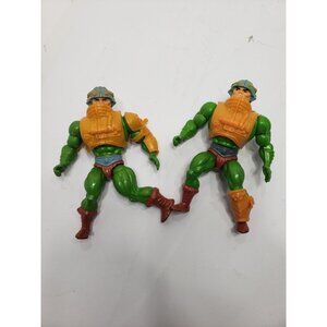 Lot Of 2 MOTU Commemorative Series Man-At-Arms Mattel Masters Of The Universe